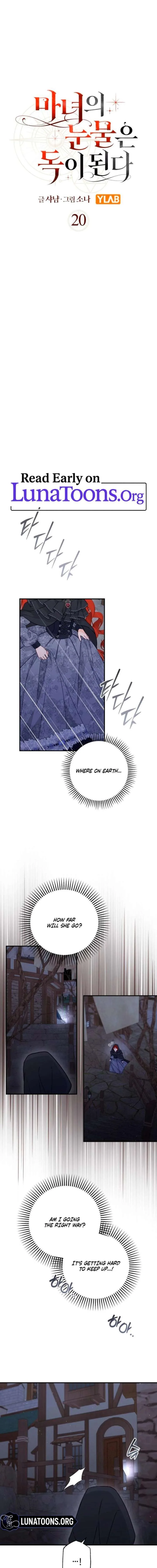 The Witch’s Tears Become Poison Chapter 20 page 1
