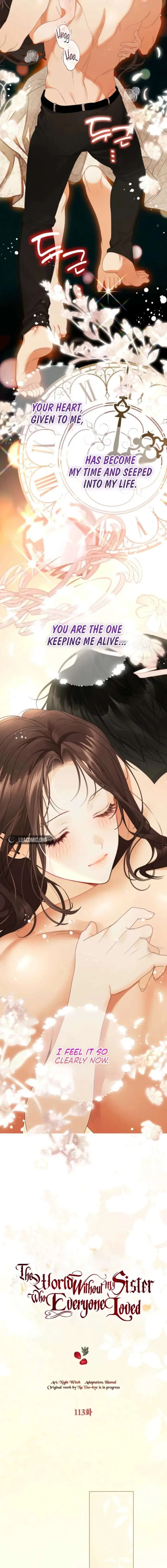 The World Without My Sister Who Everyone Loved Chapter 113 page 7