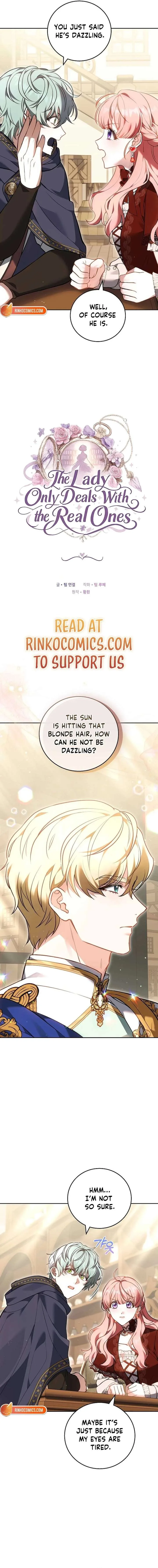 The Young Lady Only Deals with the Real Thing Chapter 24 page 2