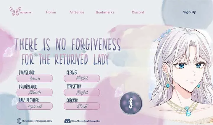 There is no forgiveness from the regressed lady Chapter 8 page 2