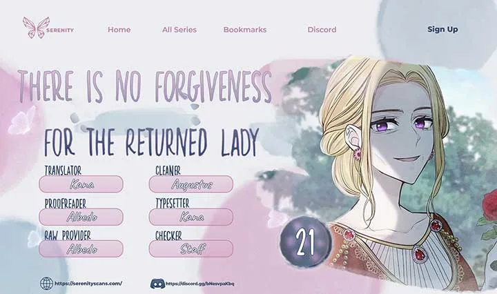 There is no forgiveness from the regressed lady Chapter 21 page 2