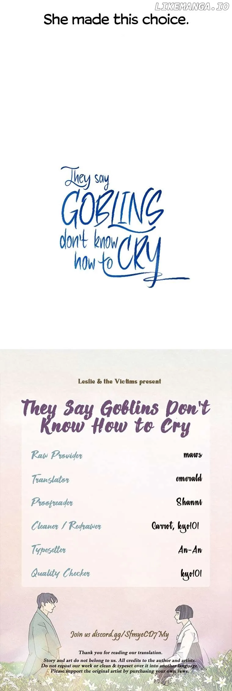 They Say Goblins Don’t Know How to Cry Chapter 9 page 59