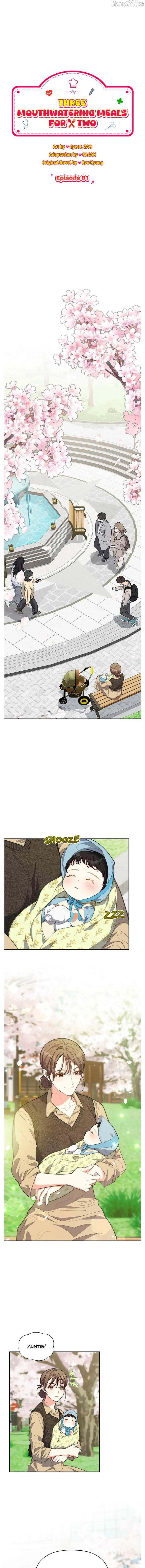 Three Delicious Meals: Just the Two of Us Chapter 81 page 1