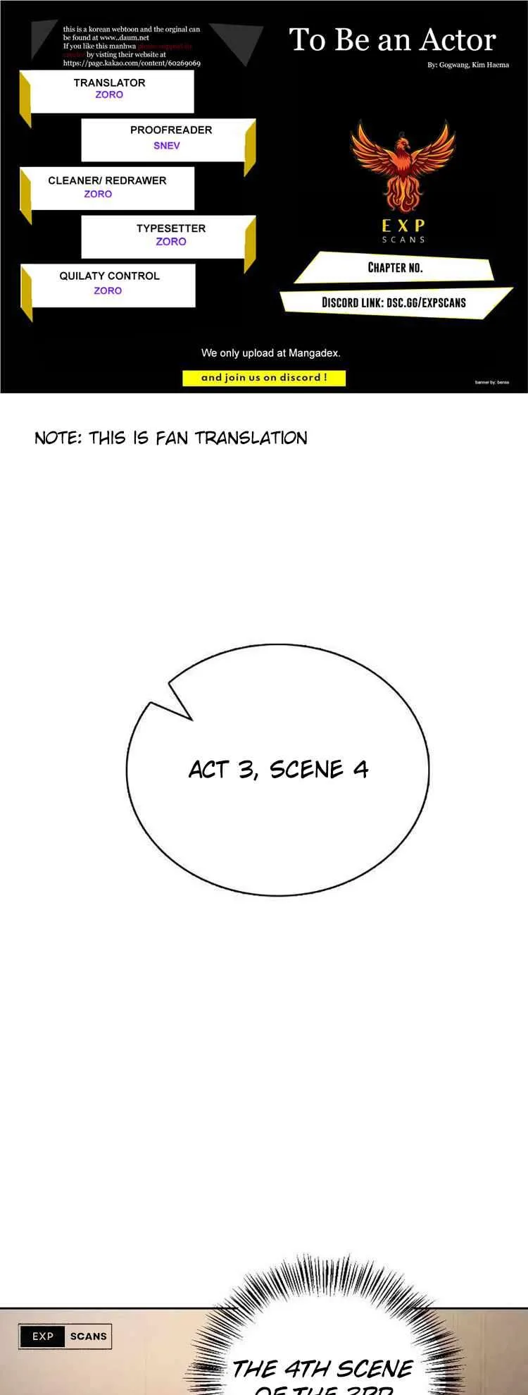 To Be an Actor Chapter 65 page 2