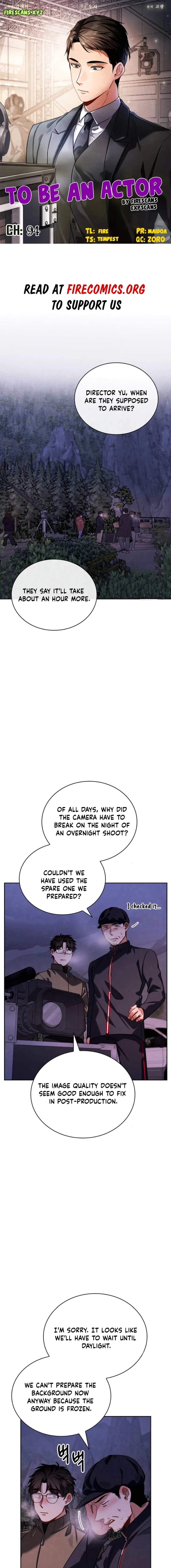 To Be an Actor Chapter 94 page 2
