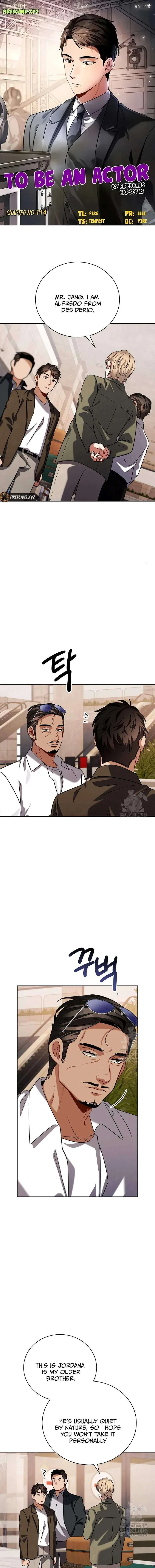 To Be an Actor Chapter 114 page 2