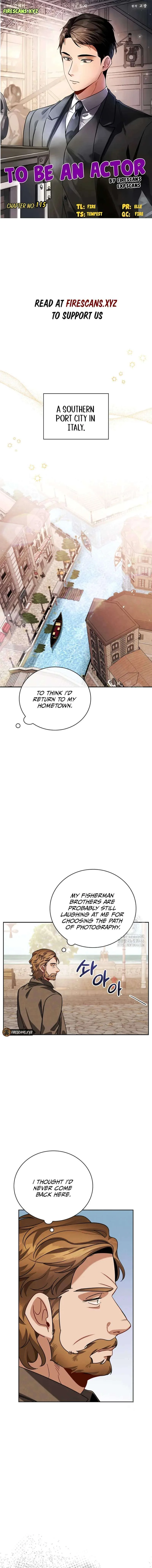 To Be an Actor Chapter 115 page 2