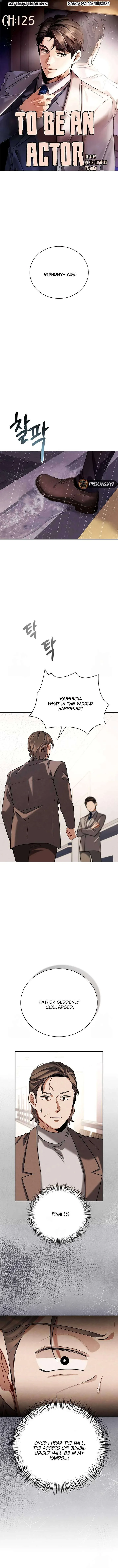 To Be an Actor Chapter 125 page 2