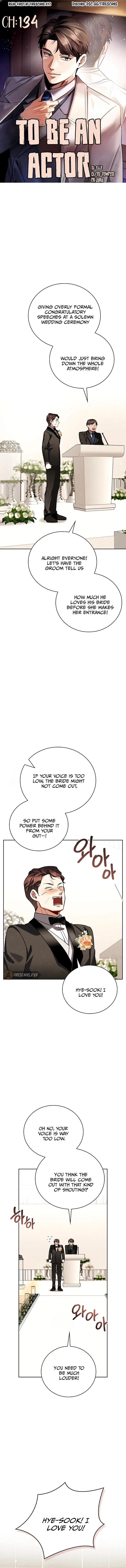 To Be an Actor Chapter 134 page 2