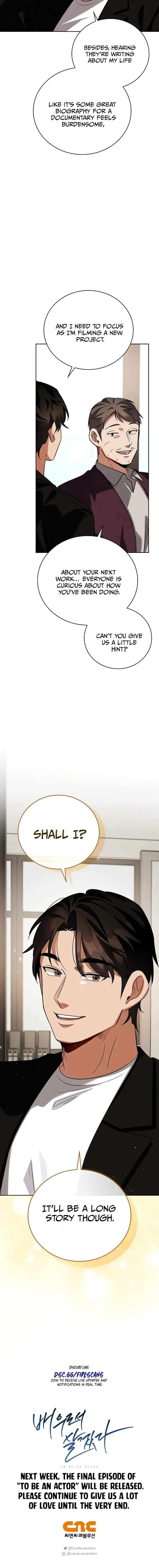 To Be an Actor Chapter 139 page 22
