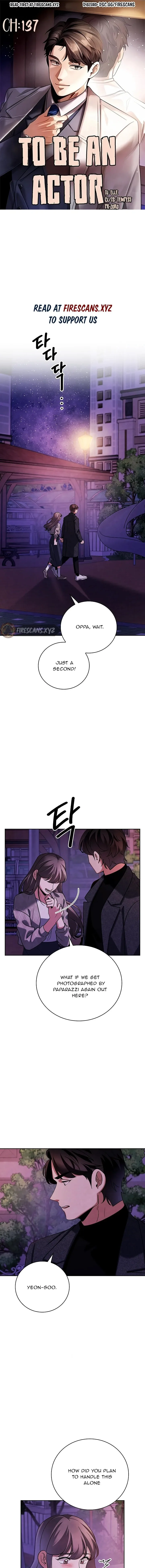 To Be an Actor Chapter 137 page 2
