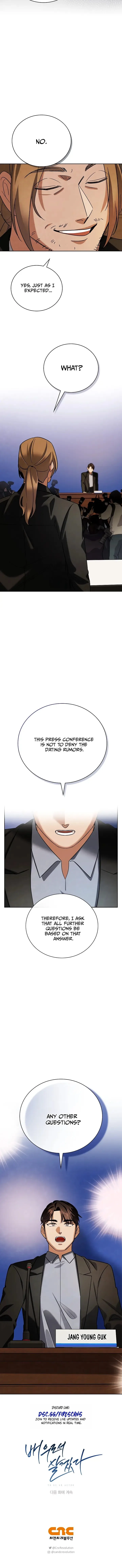 To Be an Actor Chapter 138 page 18
