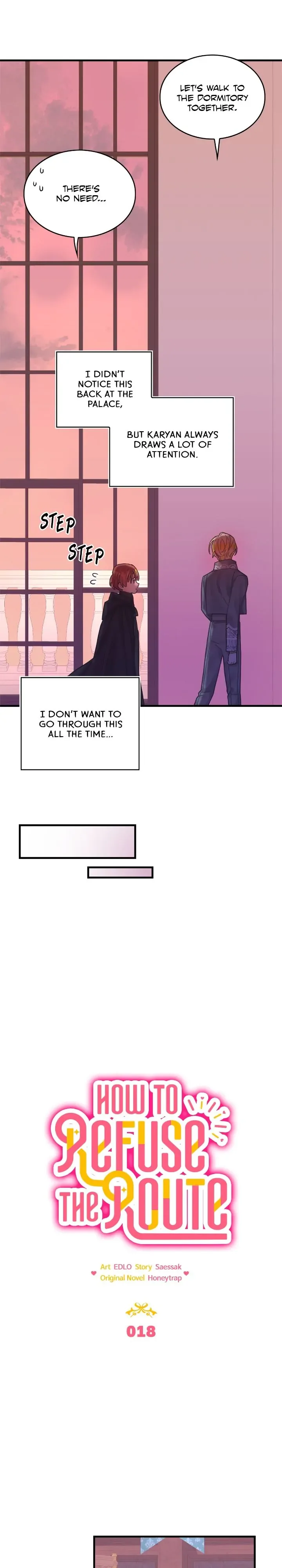 To deny the route Chapter 18 page 5