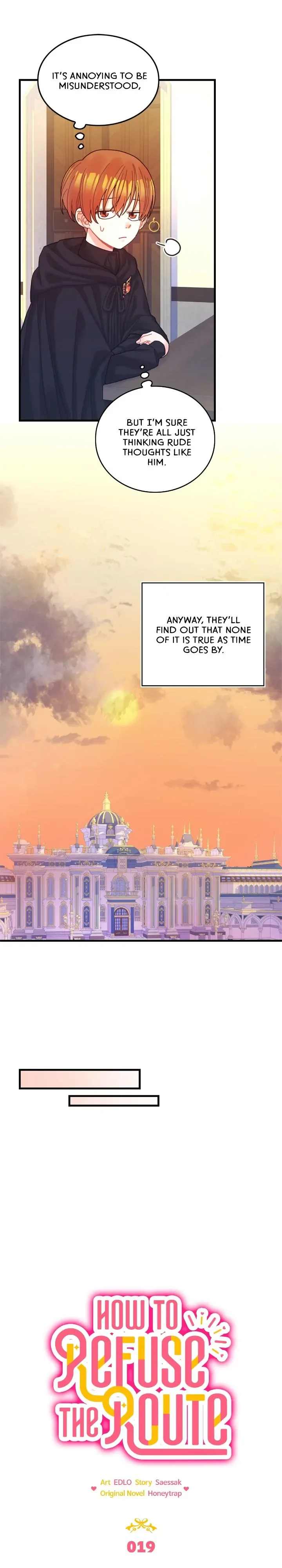 To deny the route Chapter 19 page 9