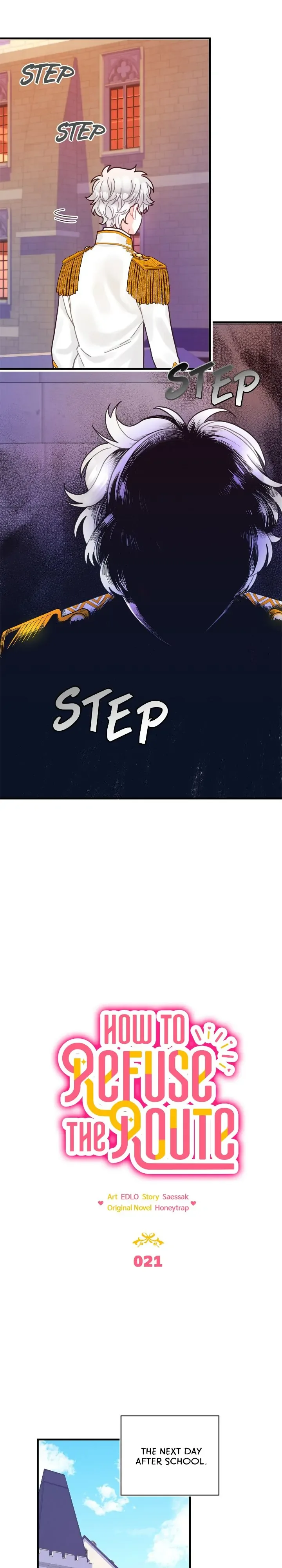 To deny the route Chapter 21 page 23