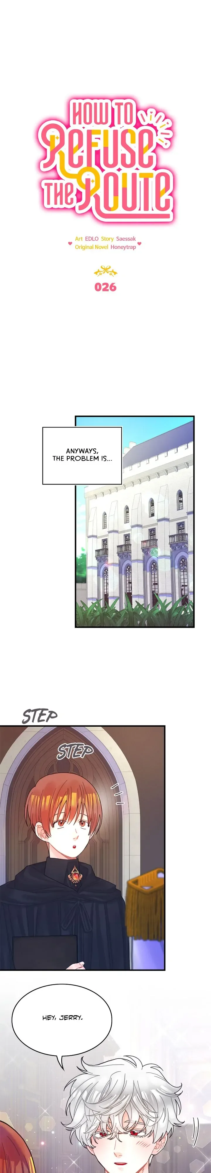 To deny the route Chapter 26 page 5