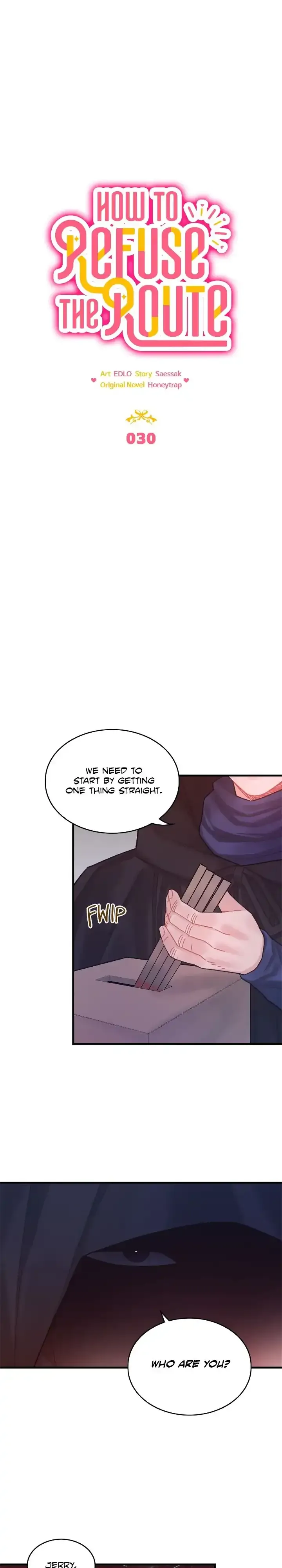 To deny the route Chapter 30 page 7