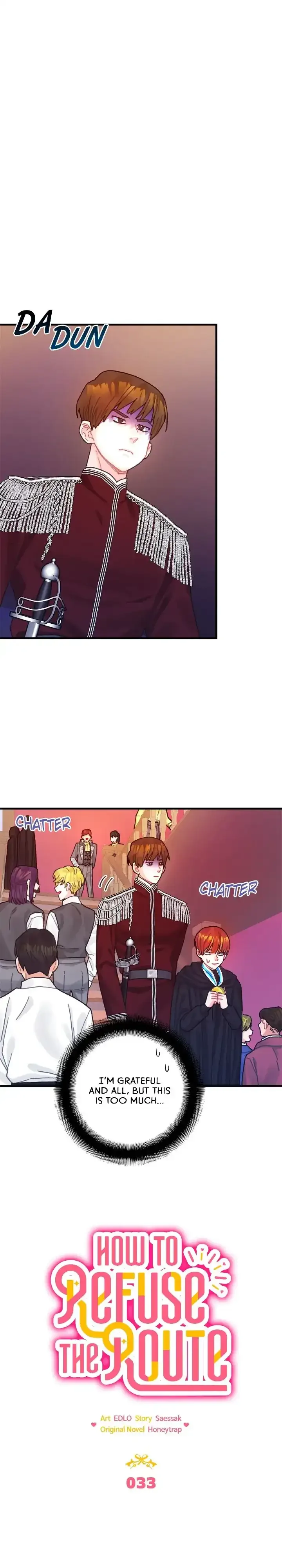 To deny the route Chapter 33 page 5