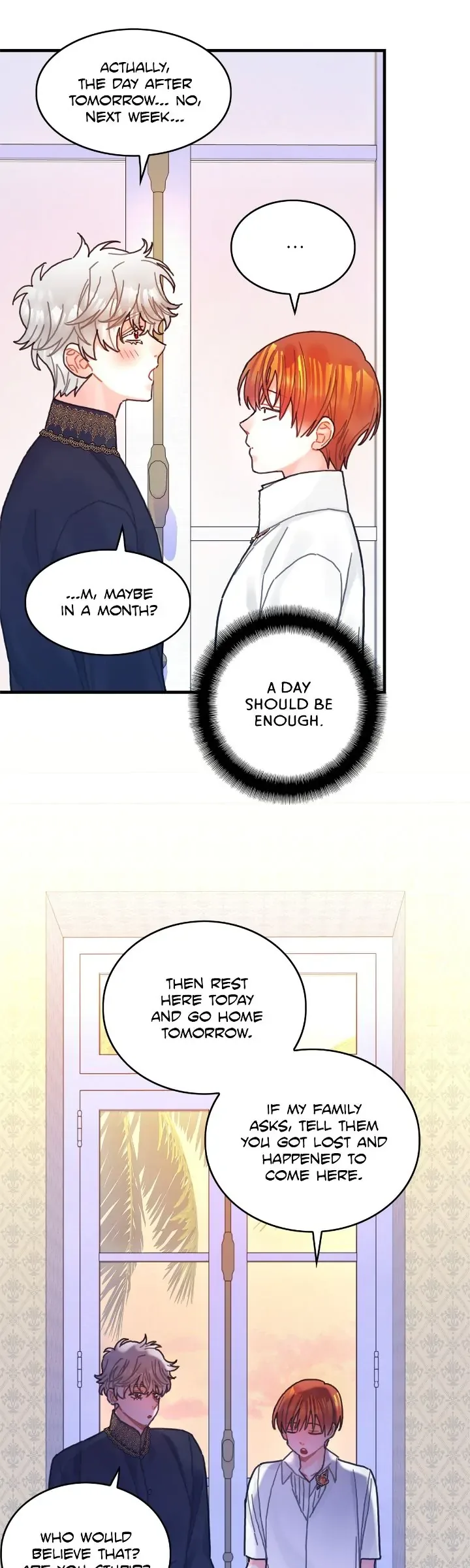 To deny the route Chapter 55 page 29
