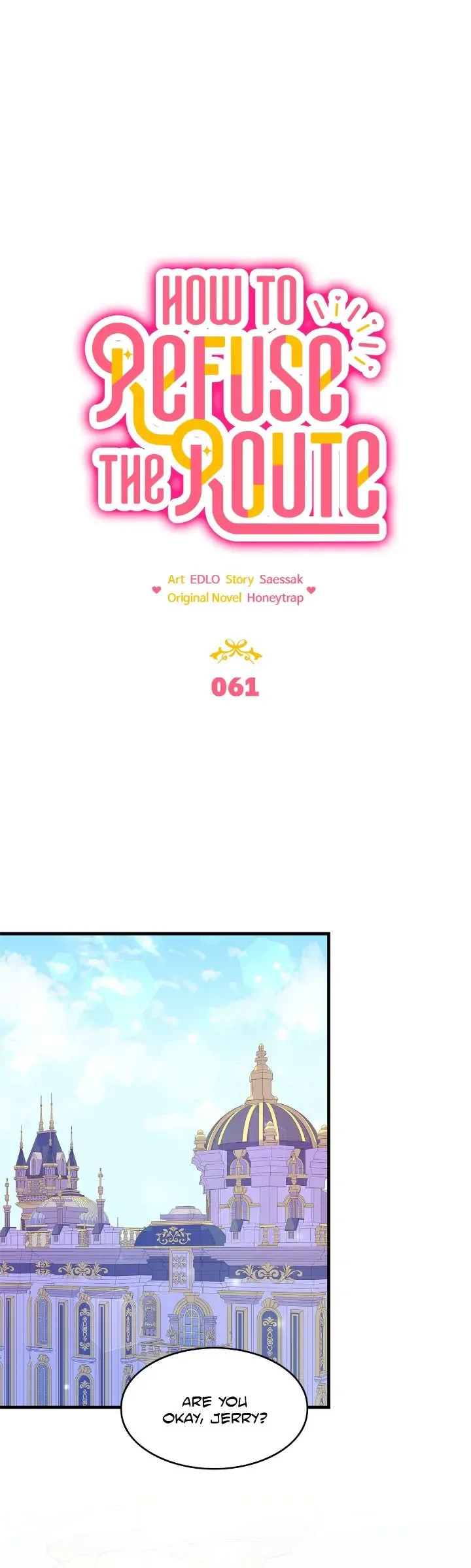 To deny the route Chapter 61 page 24