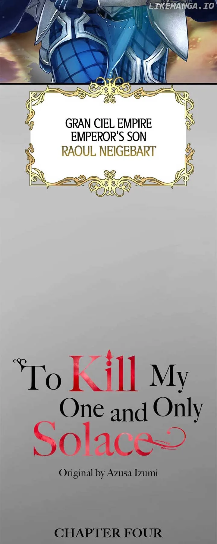 To Kill My One and Only Solace Chapter 4 page 11