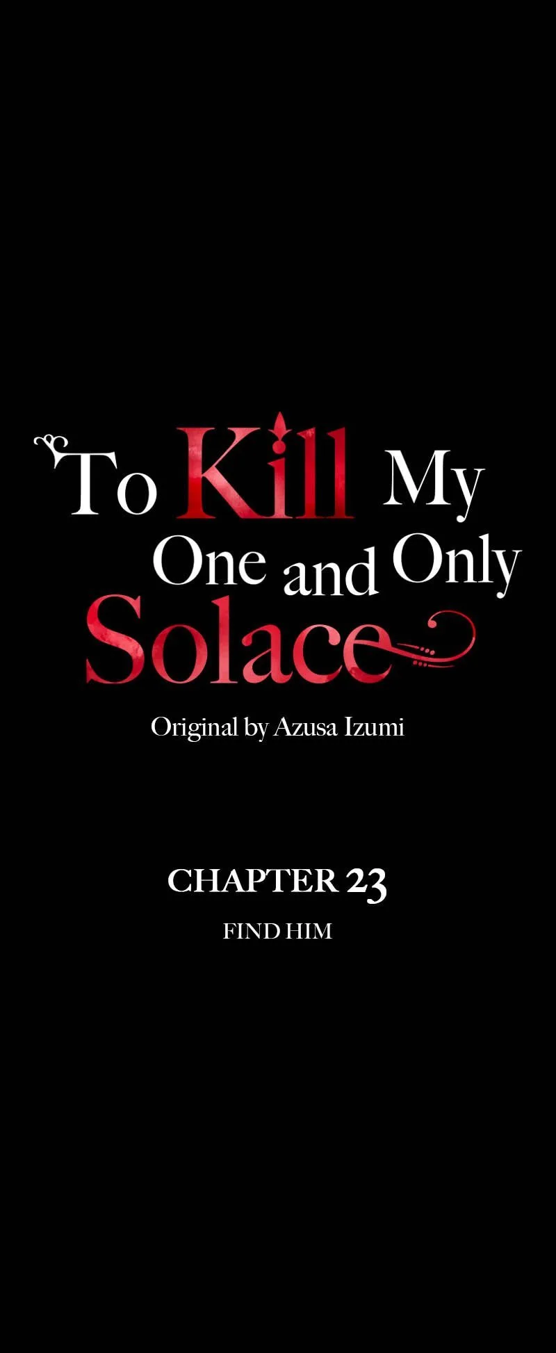 To Kill My One and Only Solace Chapter 23 page 2