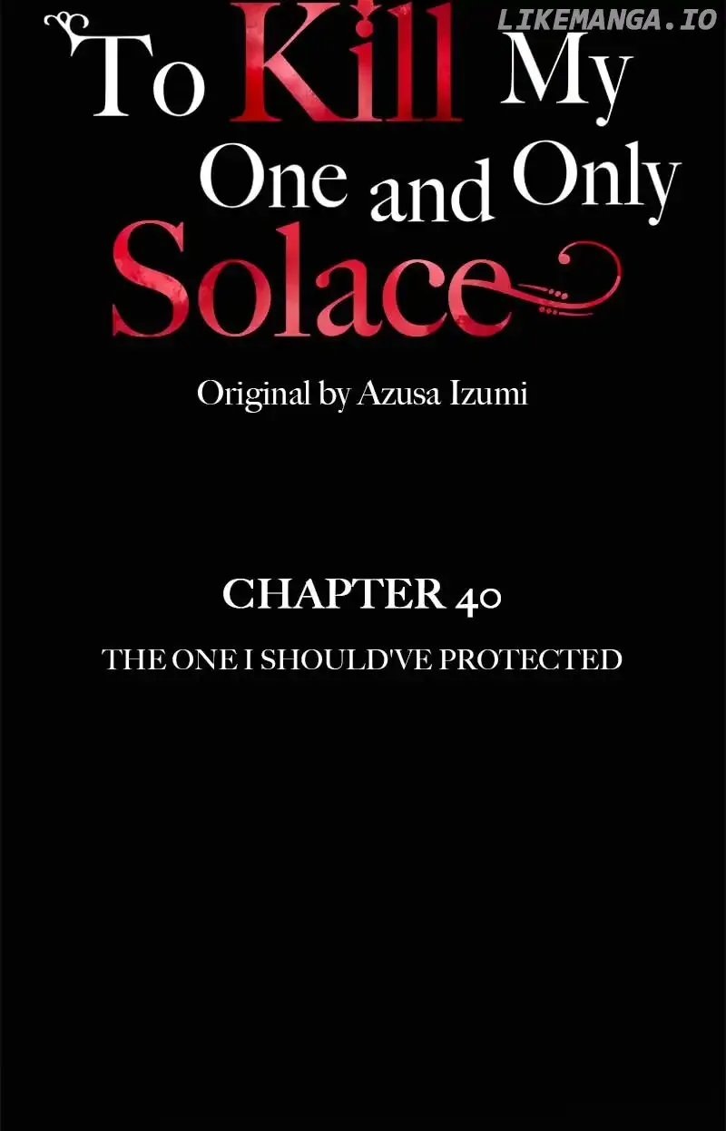 To Kill My One and Only Solace Chapter 40 page 6
