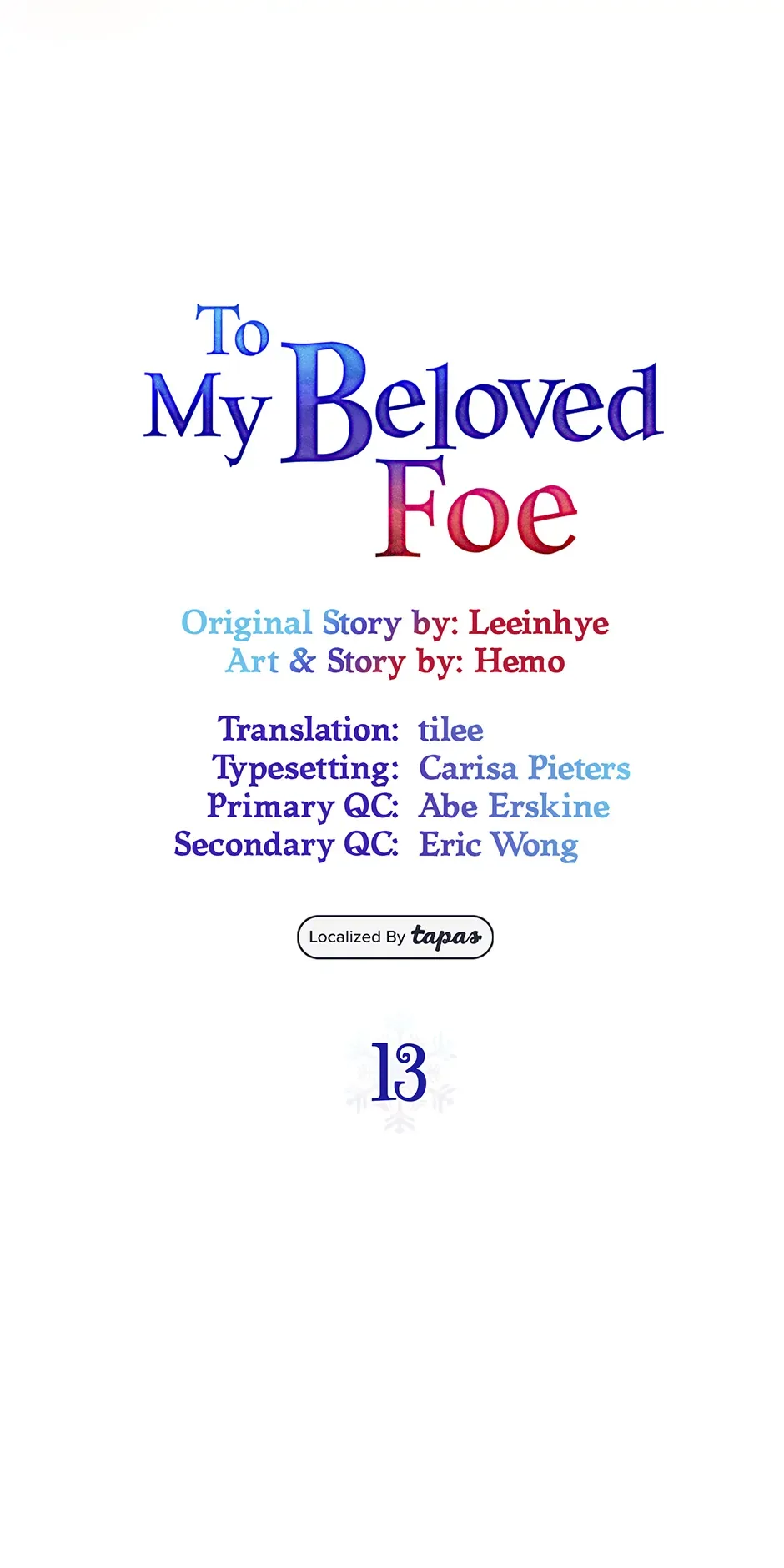 To My Beloved Foe Chapter 13 page 16
