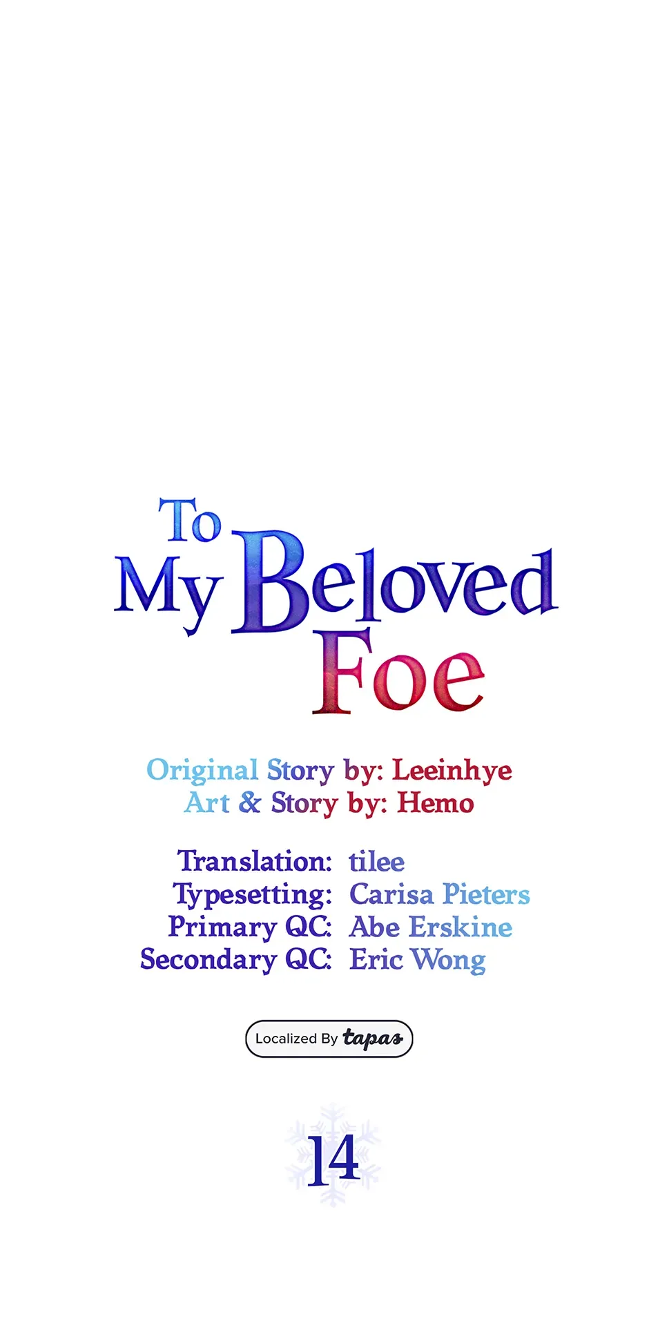 To My Beloved Foe Chapter 14 page 27