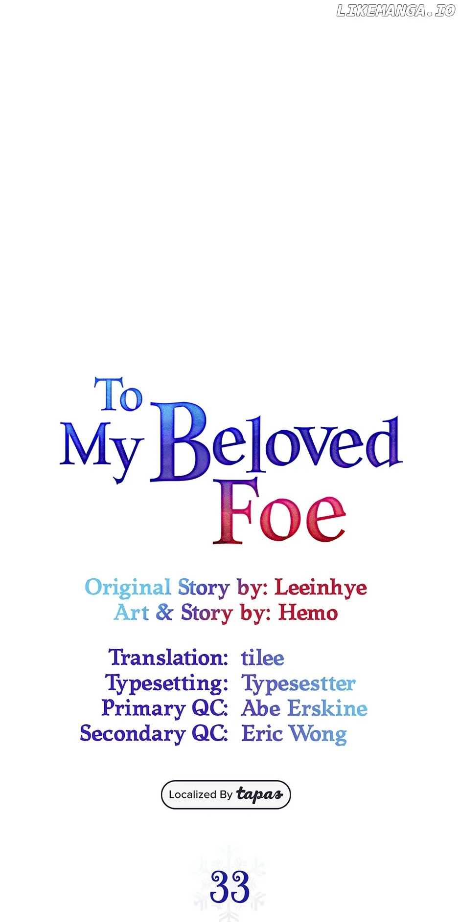 To My Beloved Foe Chapter 33 page 25