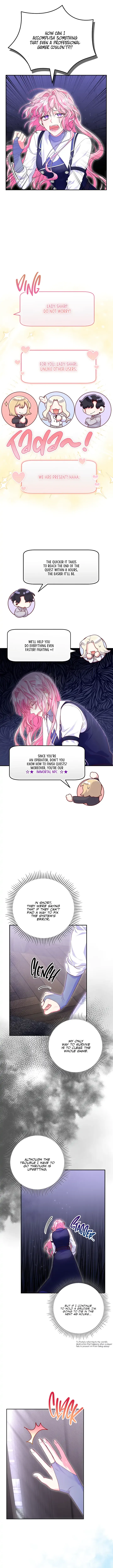Trapped in a Cursed Game, but now with NPCs Chapter 3 page 9