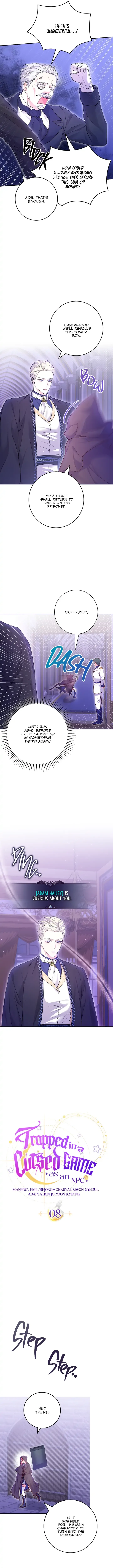 Trapped in a Cursed Game, but now with NPCs Chapter 8 page 4