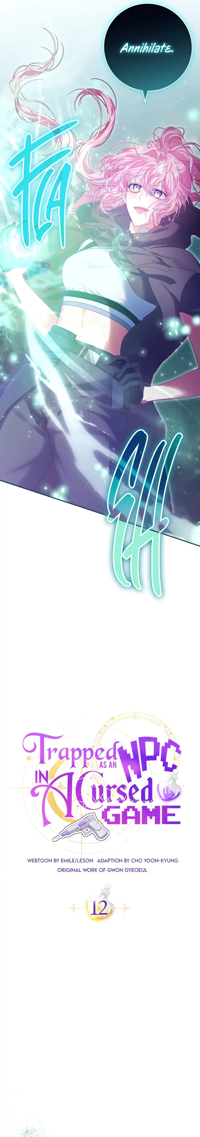 Trapped in a Cursed Game, but now with NPCs Chapter 12 page 12
