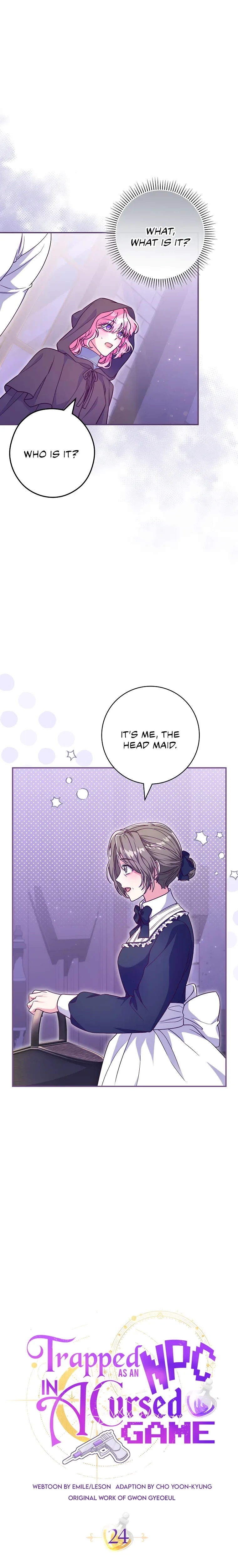 Trapped in a Cursed Game, but now with NPCs Chapter 24 page 11