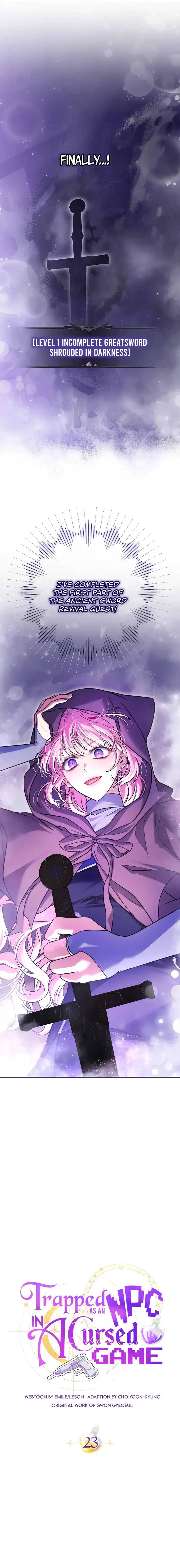 Trapped in a Cursed Game, but now with NPCs Chapter 23 page 2