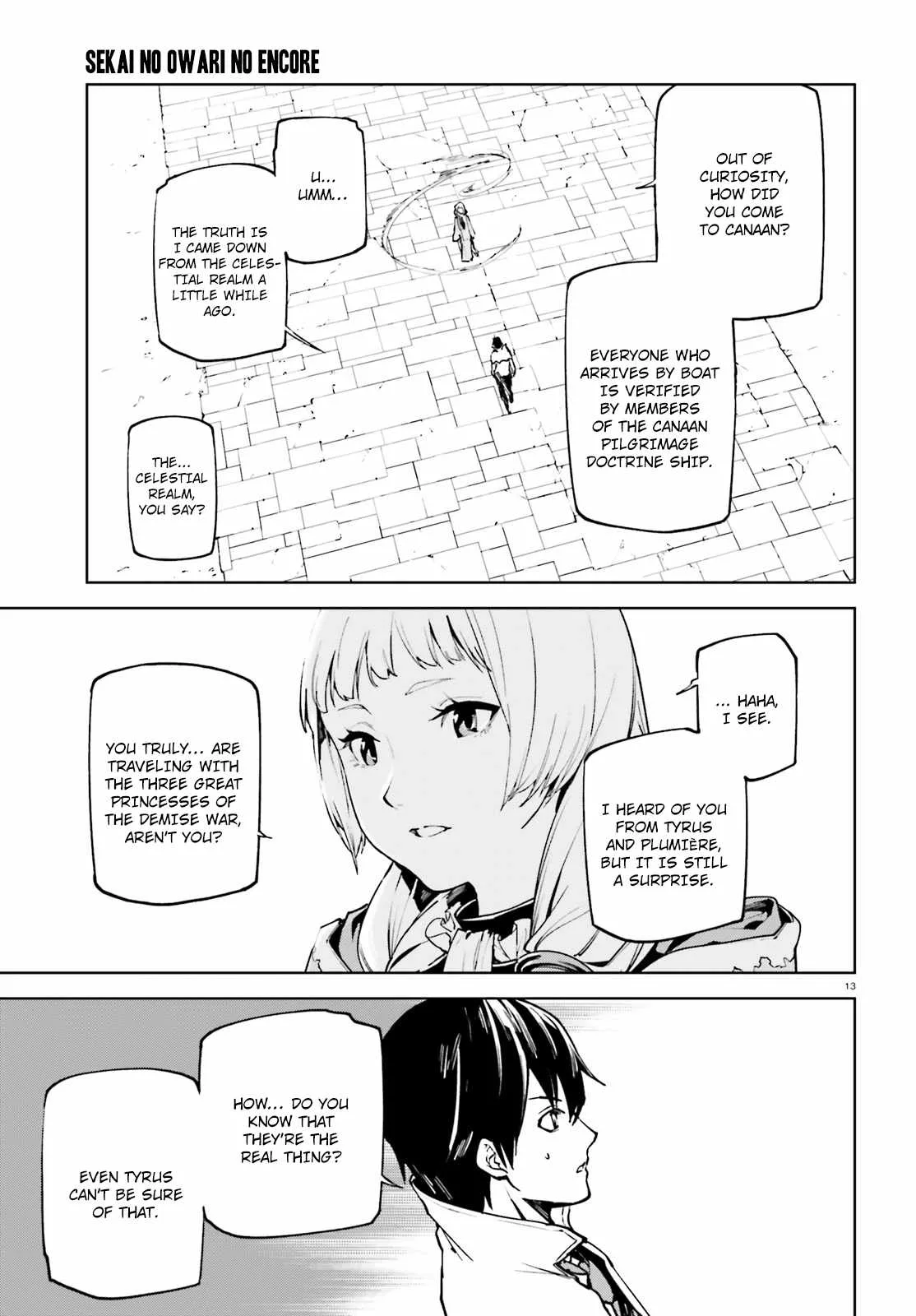 Sekai no Owari no Encore Chapter 32 page 14