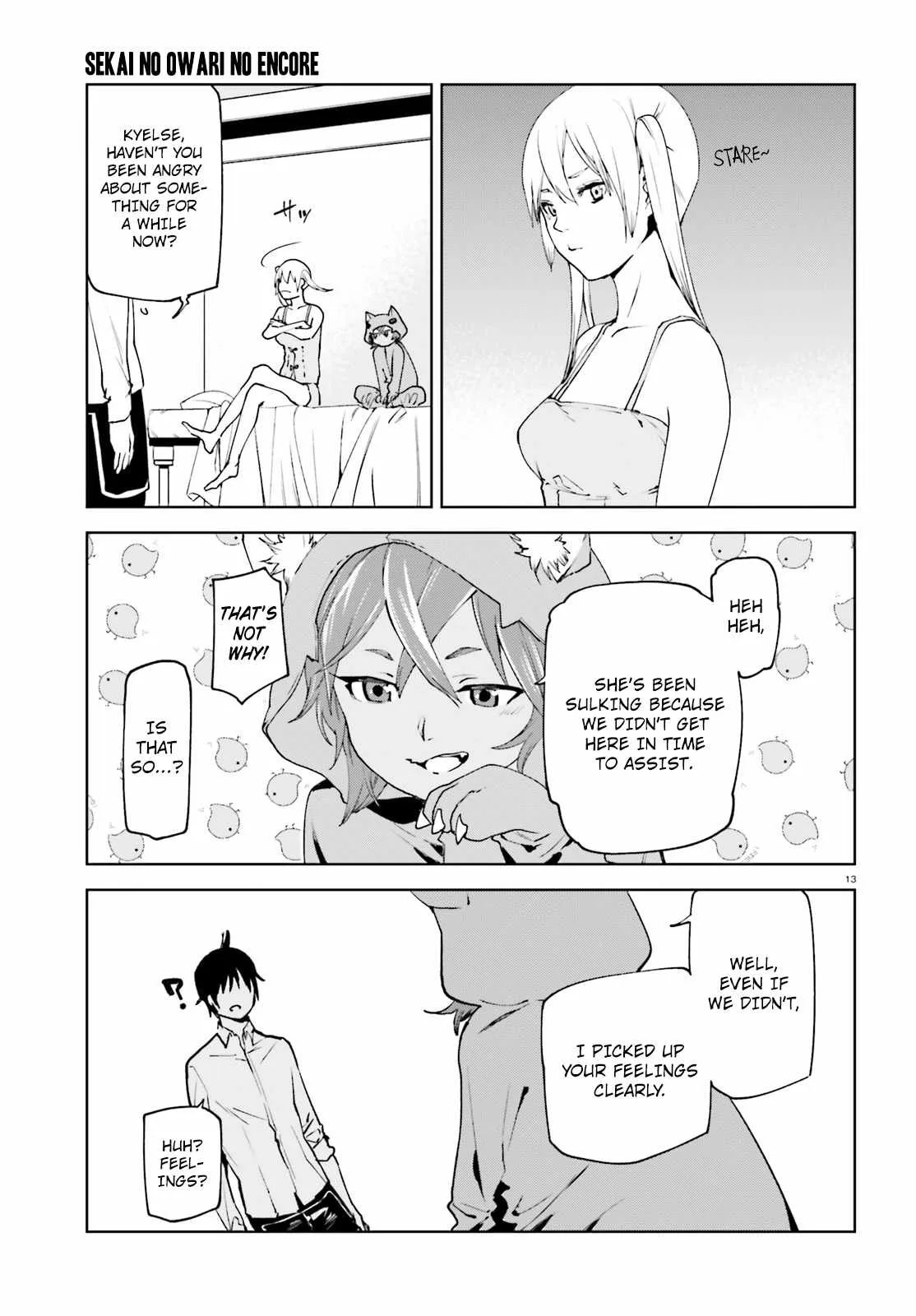 Sekai no Owari no Encore Chapter 34.1 page 13