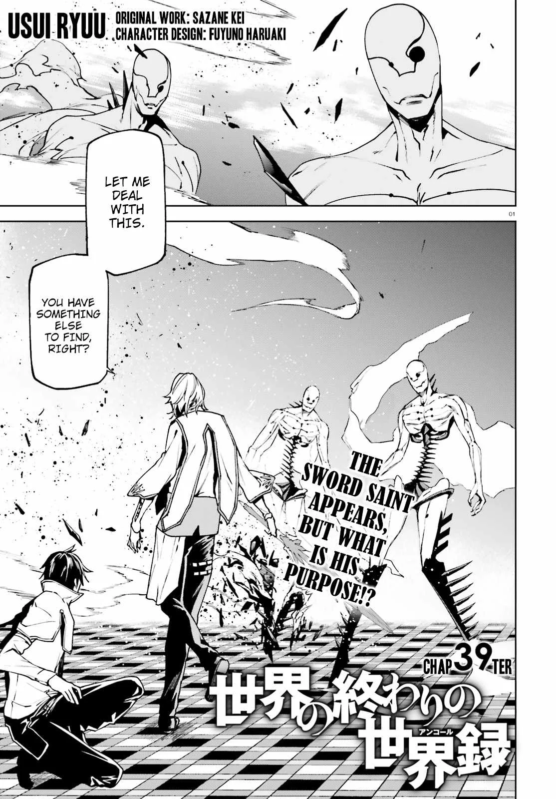 Sekai no Owari no Encore Chapter 39 page 1