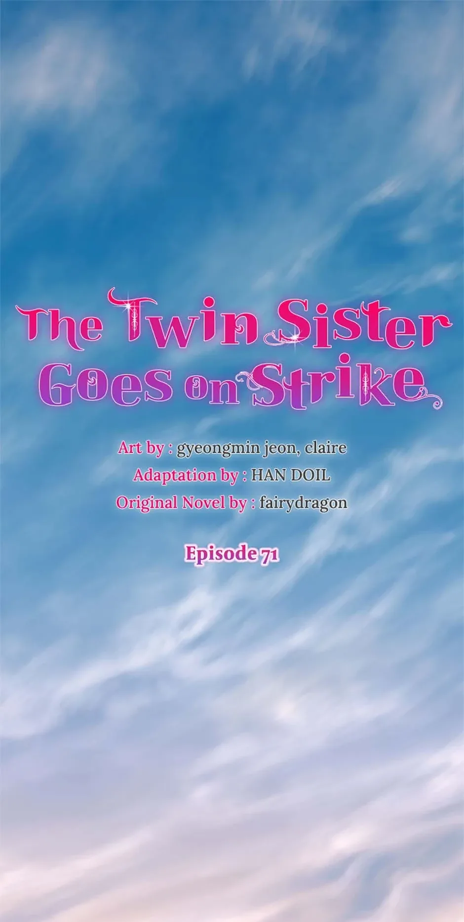 Twin Sister’s Strike Declaration Chapter 71 page 2