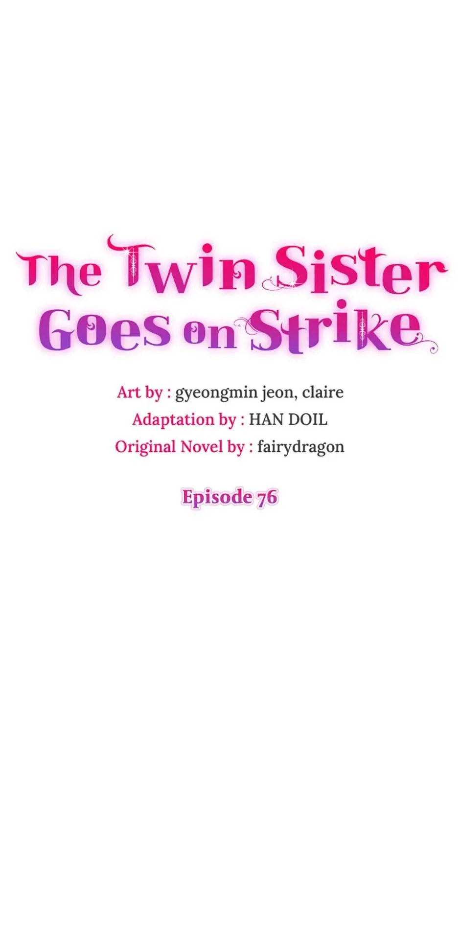 Twin Sister’s Strike Declaration Chapter 76 page 2