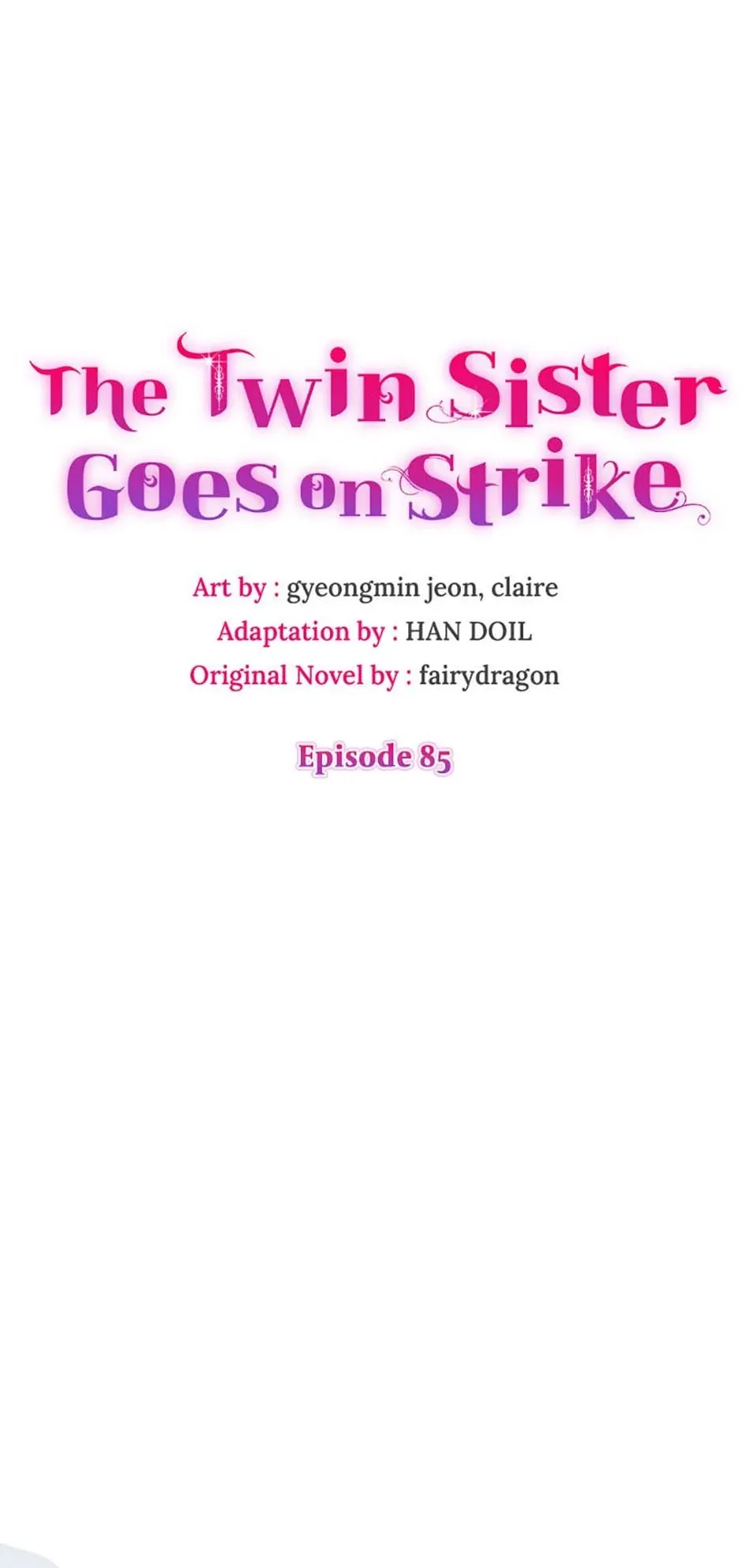 Twin Sister’s Strike Declaration Chapter 85 page 2