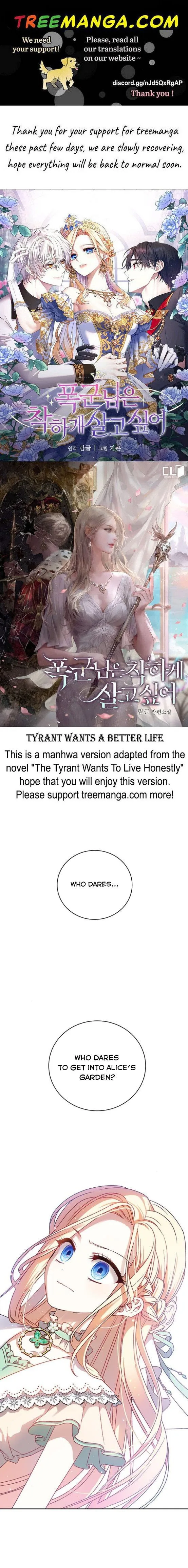 Tyrant wants a better life Chapter 2 page 2