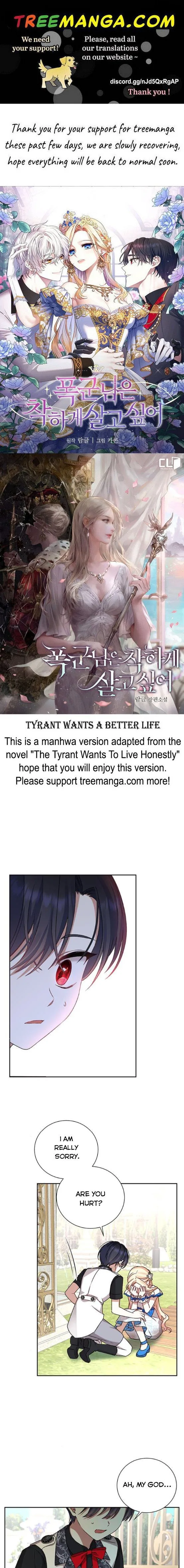 Tyrant wants a better life Chapter 3 page 2