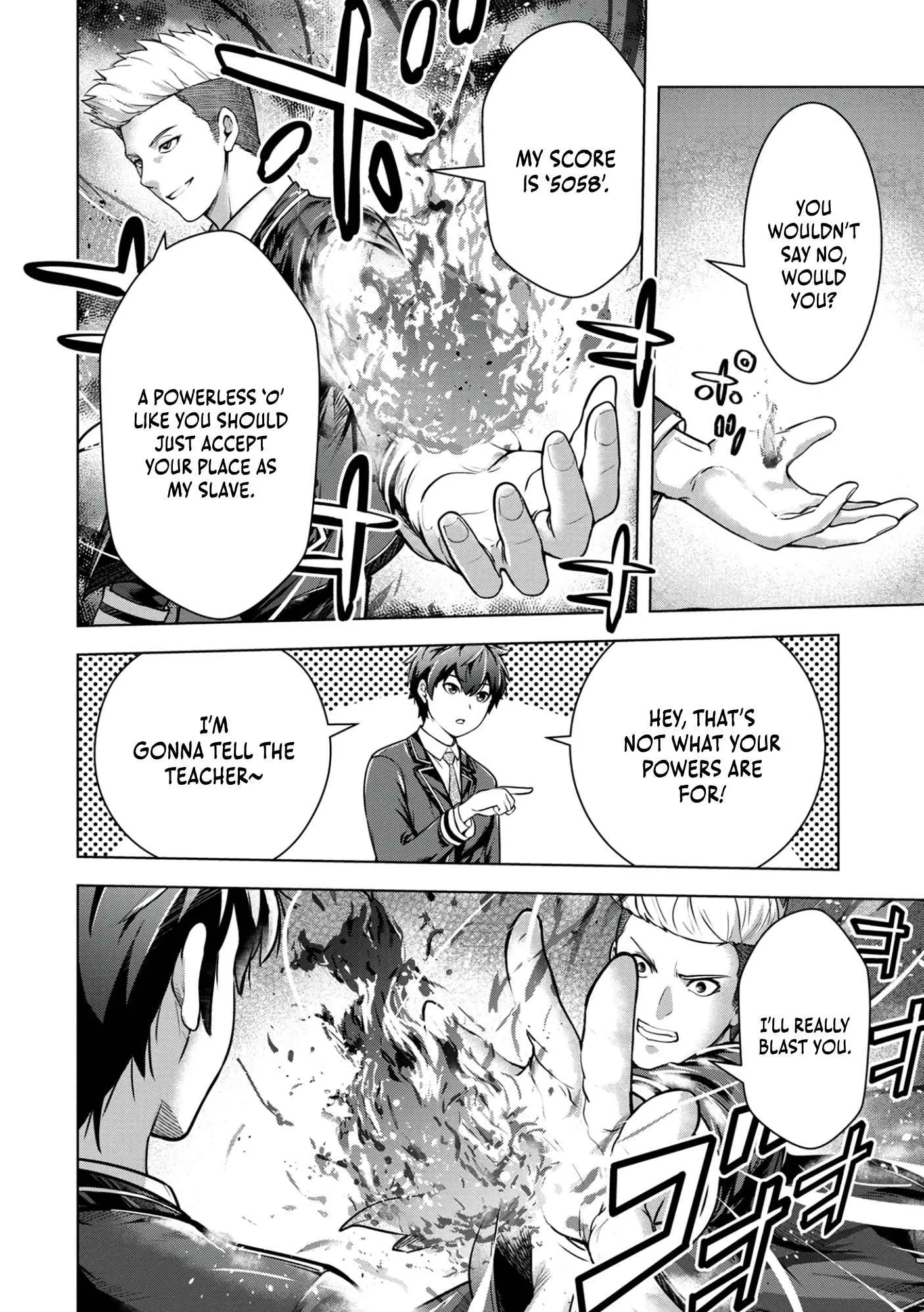 Kamigami no Kennou wo Ayatsurishi Mono ~Nouryoku Suuchi "0" de Sagesumareteiru Ore da ga, Jitsu wa Sekai Saikyou no Ikkaku~ Chapter 1 page 10