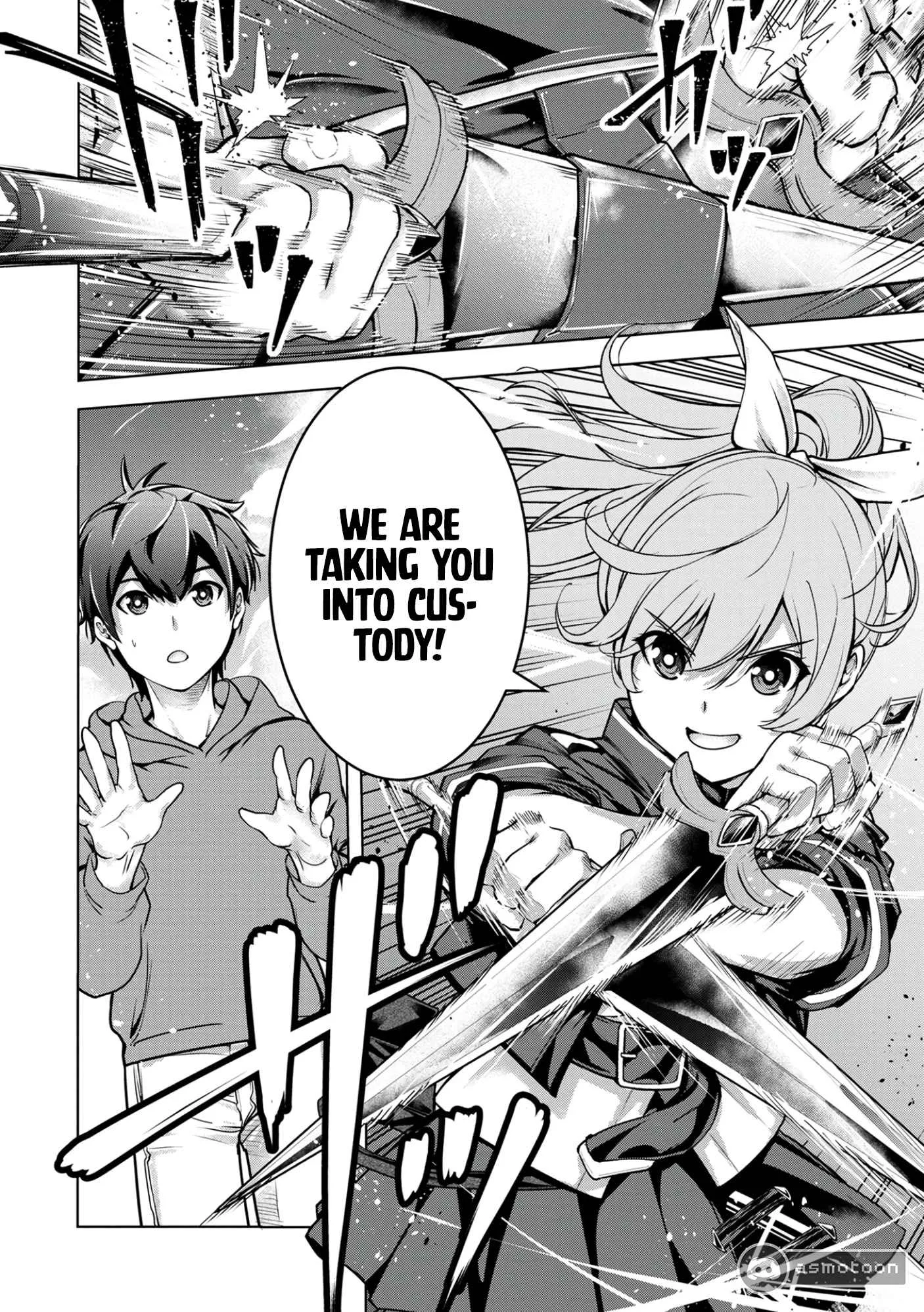 Kamigami no Kennou wo Ayatsurishi Mono ~Nouryoku Suuchi "0" de Sagesumareteiru Ore da ga, Jitsu wa Sekai Saikyou no Ikkaku~ Chapter 1 page 35