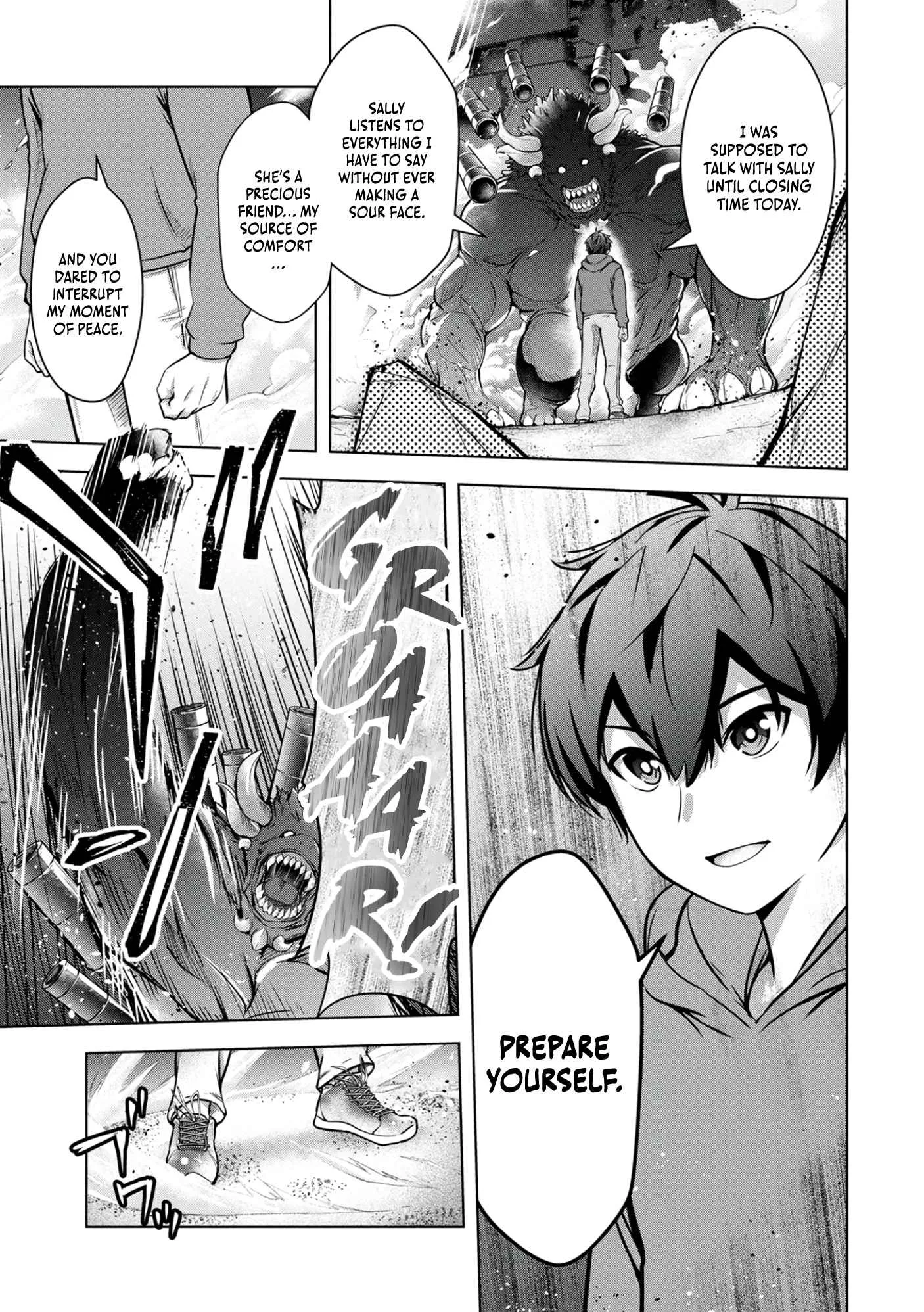 Kamigami no Kennou wo Ayatsurishi Mono ~Nouryoku Suuchi "0" de Sagesumareteiru Ore da ga, Jitsu wa Sekai Saikyou no Ikkaku~ Chapter 1 page 25