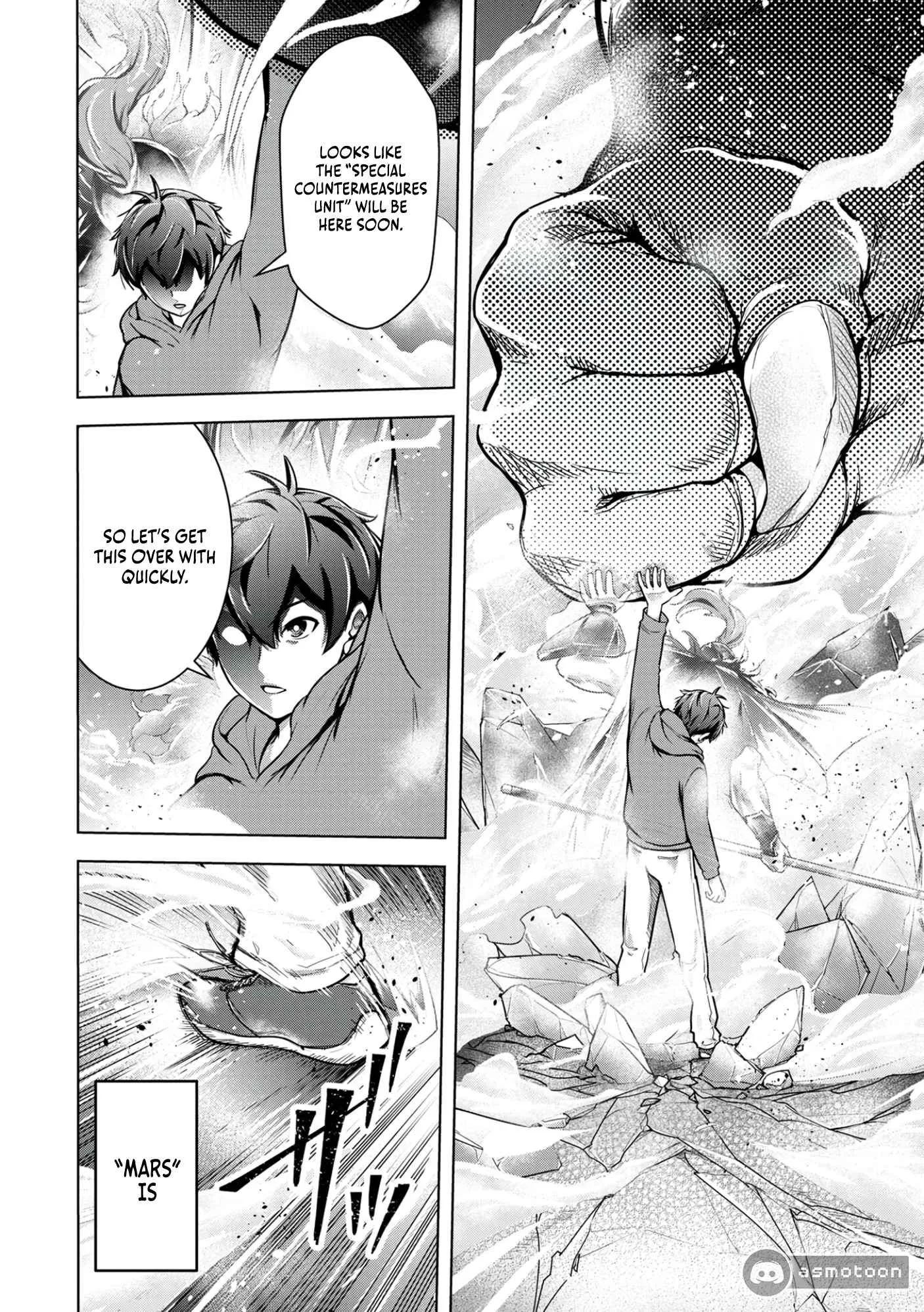 Kamigami no Kennou wo Ayatsurishi Mono ~Nouryoku Suuchi "0" de Sagesumareteiru Ore da ga, Jitsu wa Sekai Saikyou no Ikkaku~ Chapter 1 page 28