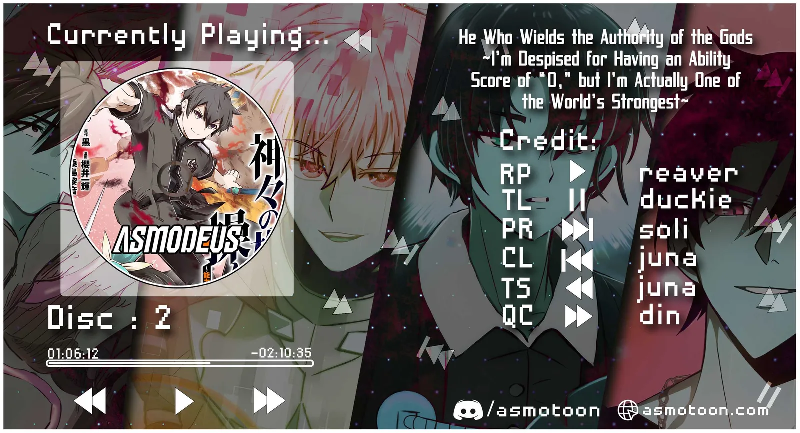 Kamigami no Kennou wo Ayatsurishi Mono ~Nouryoku Suuchi "0" de Sagesumareteiru Ore da ga, Jitsu wa Sekai Saikyou no Ikkaku~ Chapter 2 page 1