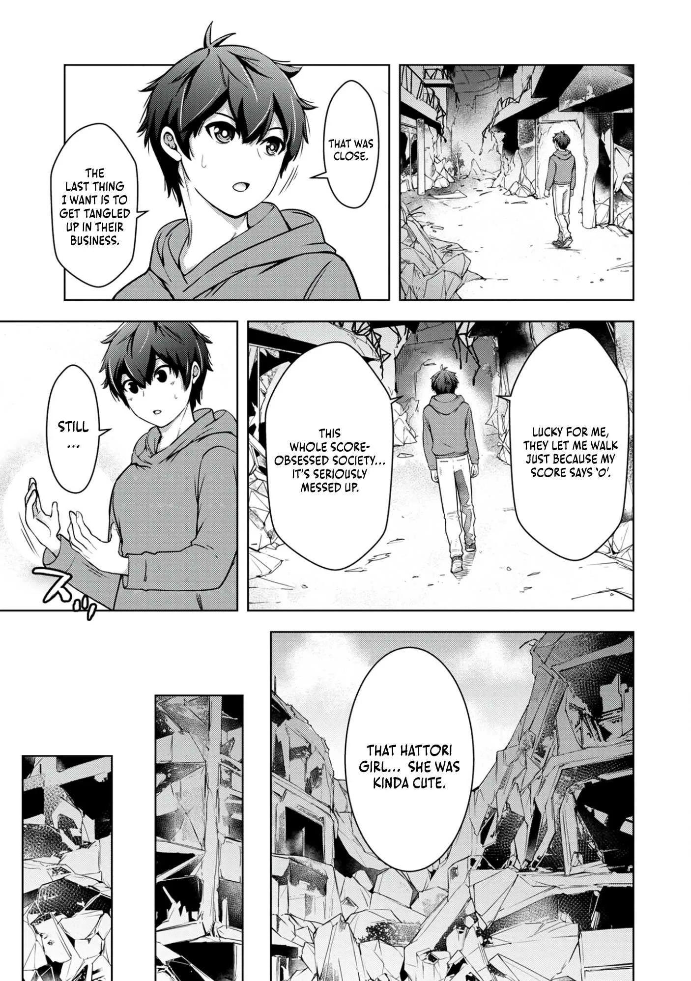 Kamigami no Kennou wo Ayatsurishi Mono ~Nouryoku Suuchi "0" de Sagesumareteiru Ore da ga, Jitsu wa Sekai Saikyou no Ikkaku~ Chapter 2 page 10