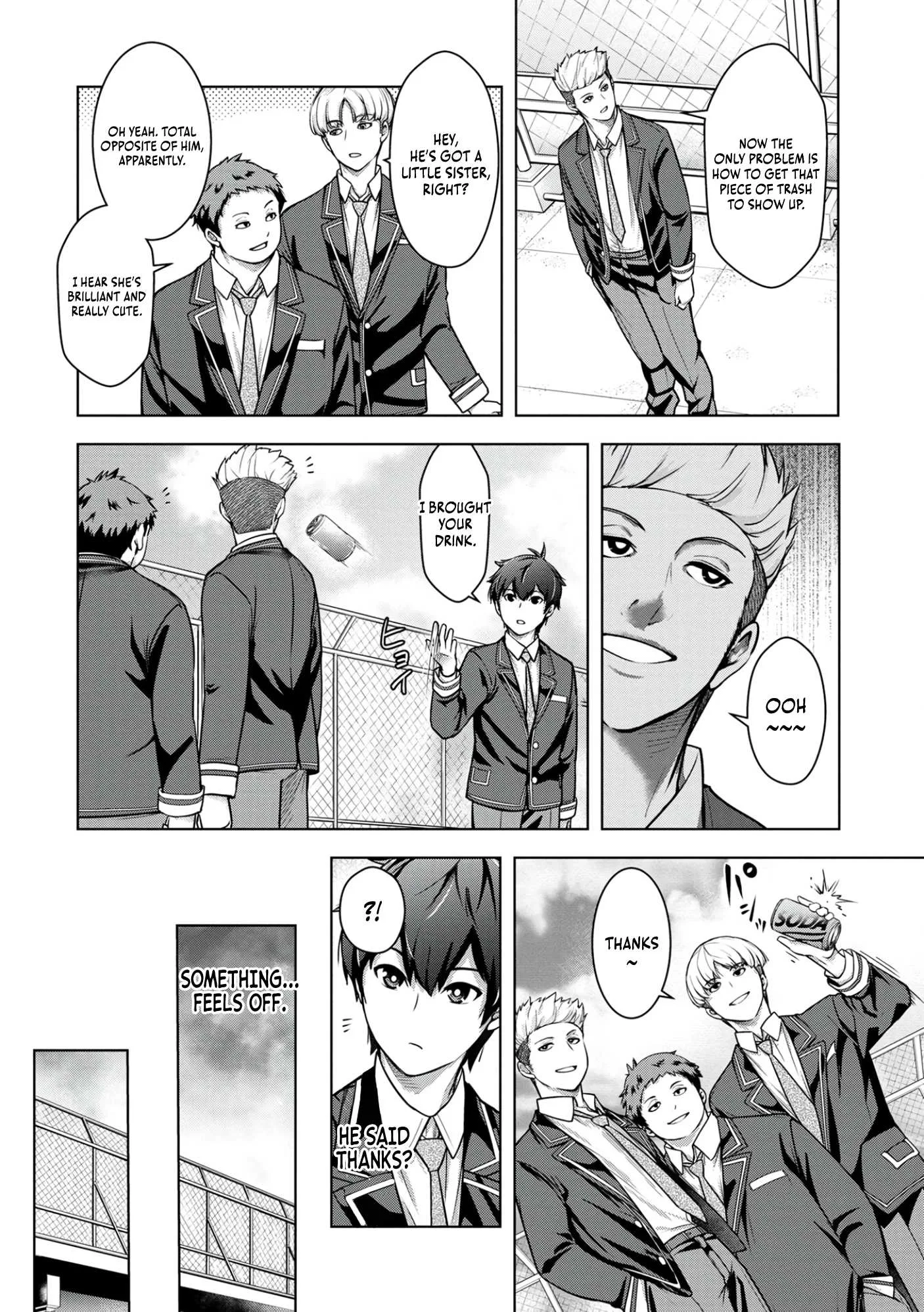 Kamigami no Kennou wo Ayatsurishi Mono ~Nouryoku Suuchi "0" de Sagesumareteiru Ore da ga, Jitsu wa Sekai Saikyou no Ikkaku~ Chapter 2 page 13